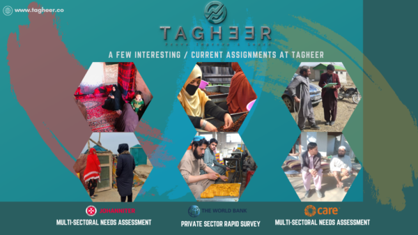 A FEW INTERESTING / CURRENT ASSESSMENTS AT TAGHEER